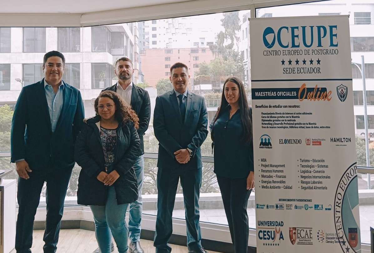 CEUPE European Business School - Sede ECUADOR al servicio de todo un país.